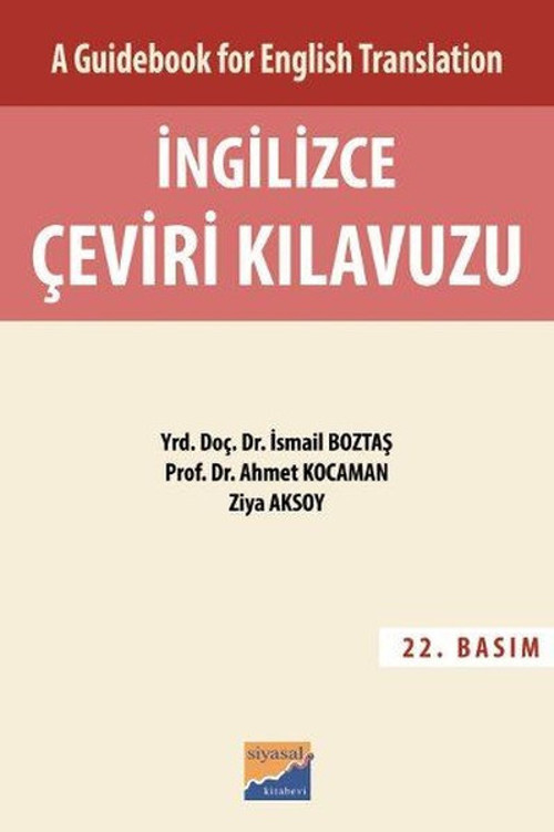 İngilizce Çeviri Kılavuzu
