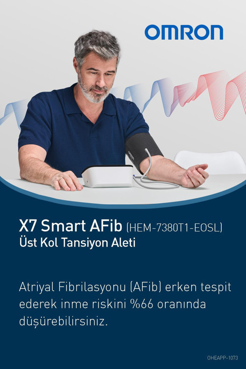 X7 Smart AFib Üst Koldan Ölçer Dijital Tansiyon Aleti