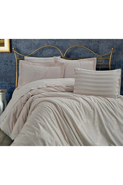 Tiara Bambu Jakar Kumaş Taş İkili Oksford Yastık Kılıfı 60x80 Cm 1357