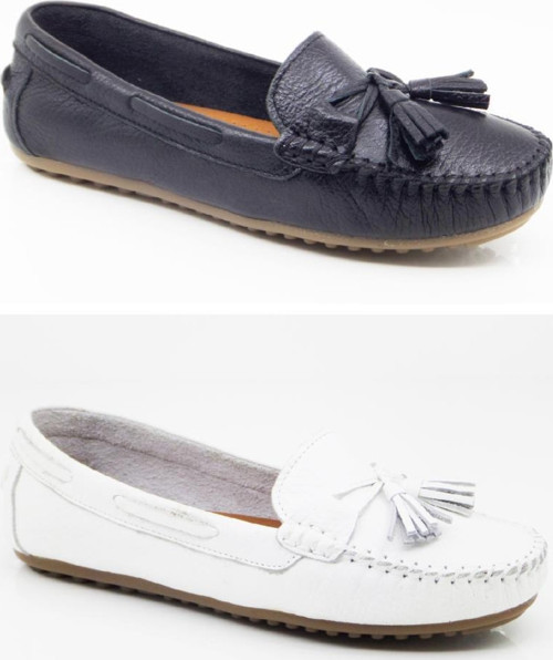 MARİNE SHOES 204 YENİ SEZON HAKİKİ DERİ BAYAN AYAKKABI