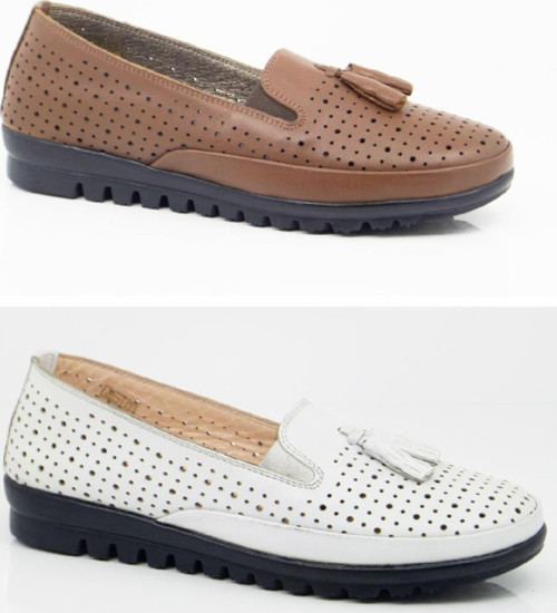 MARİNE SHOES 312 YENİ SEZON HAKİKİ DERİ CONFORT BAYAN AYAKBI