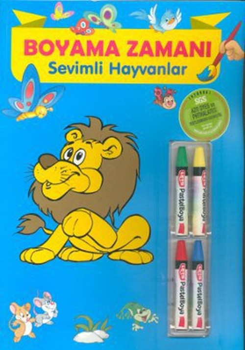 Boyama Zamanı: Sevimli Hayvanlar