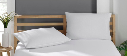 Pamuklu Beyaz Yastık Kılıfı 2 Adet 50x70 Cm Beyaz