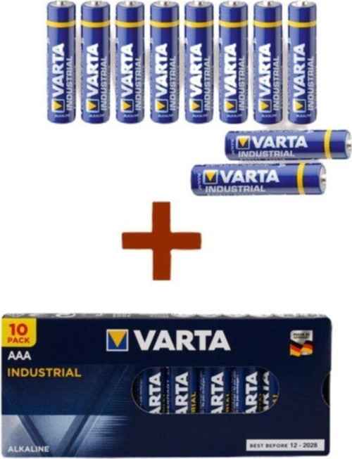 Endüstriyel 20'li Özel Pil Paketi(10 Adet Aa+10 Adet Aaa)