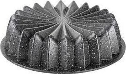 Granit Döküm Tart Kalıbı Yıldız Şekilli 26cm Gri