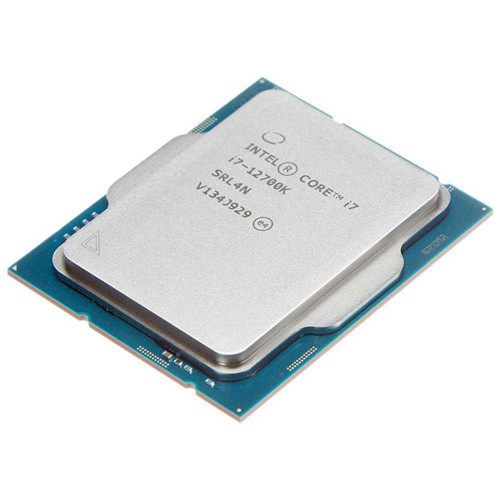 Alder Lake Core i7 12700K TRAY 3.6Ghz 1700P 25Mb Box (Fansız) (125W) 12.Nesil Kutusuz İşlemci