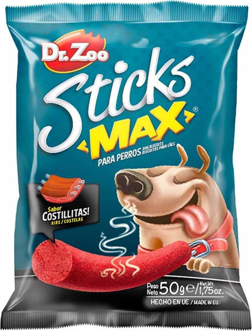 Dr.Zoo Max Kaburga Etli Sticks Köpek Ödülü 50 Gr