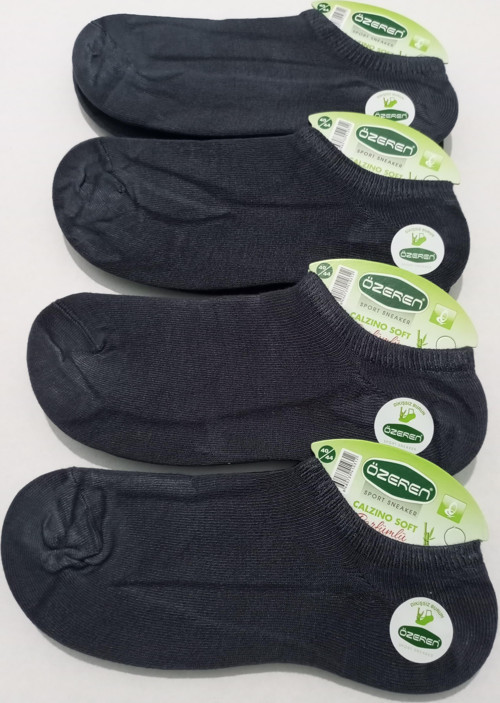 UNİSEX BAMBU SINIKIRS DİKİŞSİZ YIKANMIŞ ÇORAP 4'LÜ FÜME