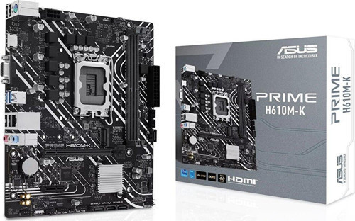 Prime H610M-K İntel Soket Lga1700 Ddr5 5600Mhz Matx Gaming (Oyuncu) Anakart