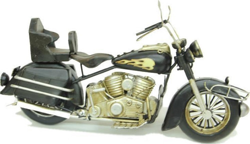 Dekoratif Metal Motosiklet Vintage Chopper Ev Ofis Hediyelik