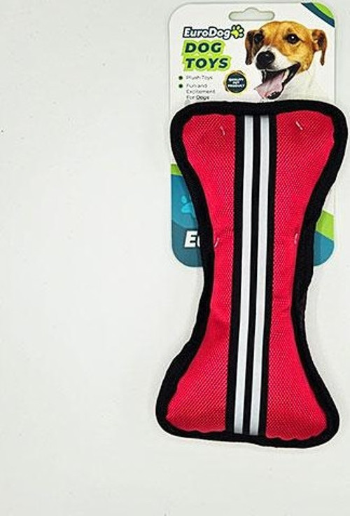 Kumaş Kemik Köpek Oyuncağı 22x11 Cm