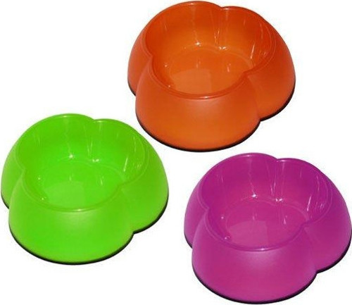 Plastik Mama Kabı Çiçek Şekilli 300 Ml