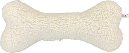 Peluş Kemik Köpek Oyuncağı Ekru 32cm