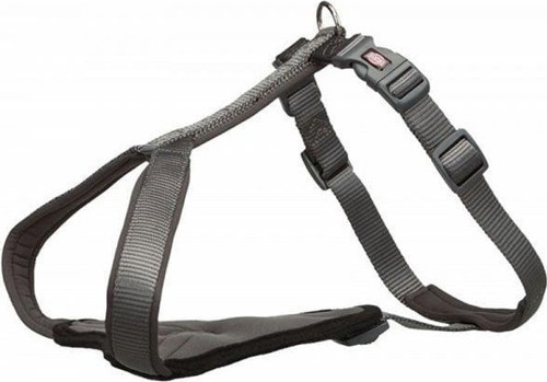 Köpek Premium Göğüs Tasması XS 33-42cm 10mm Gri