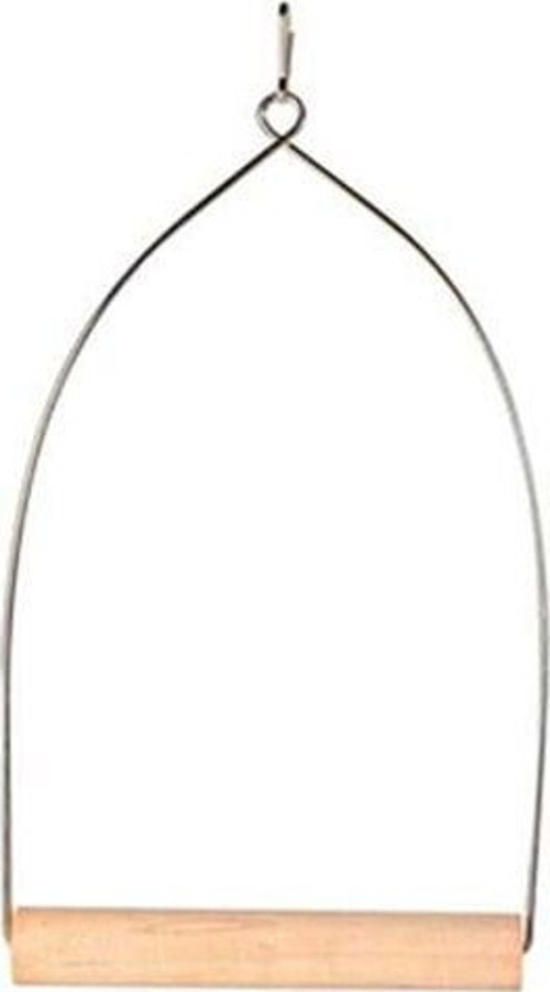 Kuş Ahşap Metal Askılı Tünek 10,5x22,5cm