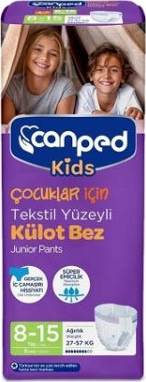 Kids Külot Bez 8'li 8-15 Yaş (4'lü)