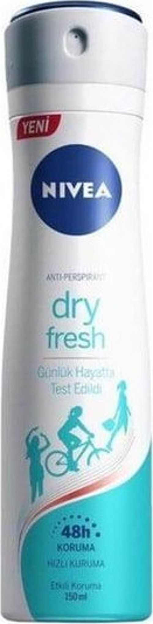 Deo 150 ml. Women Dry Fresh (12'li)