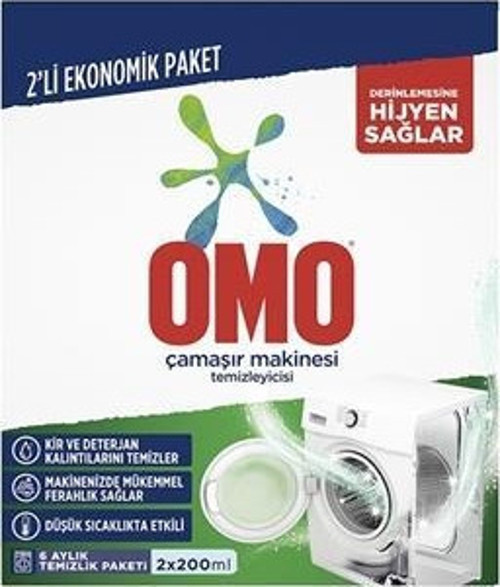 Çamaşır Makinesi Temizleyici 2x200 ml. (2'li)