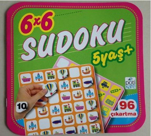 Pötikare Yayınları 6 x 6 Sudoku - 10