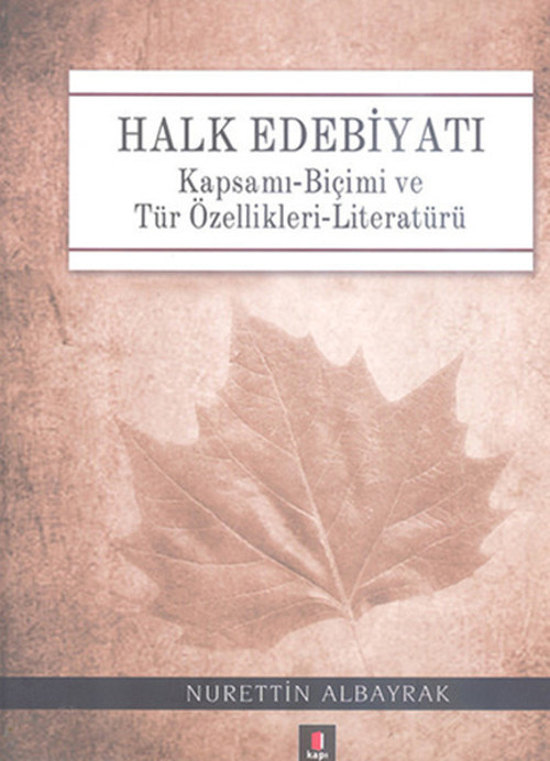Kapı Yayınları Halk Edebiyatı