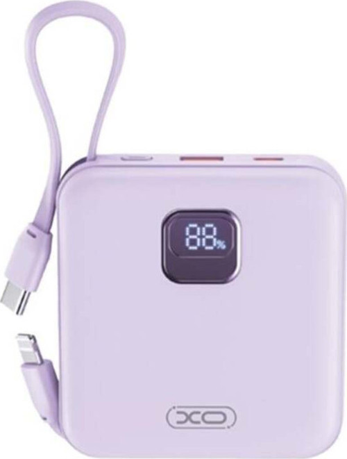 22.5W Pd Fast Type-C Usb-C Iphone Uyumlu Kablolu 10000 Mah Taşınabilir Şarj Aleti Powerbank Pr235