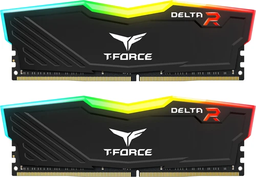 T-Force Delta RGB 16GB 2x8GB 3200MHz CL16 DDR4 Gaming Ram (TF3D416G3200HC16CDC01)