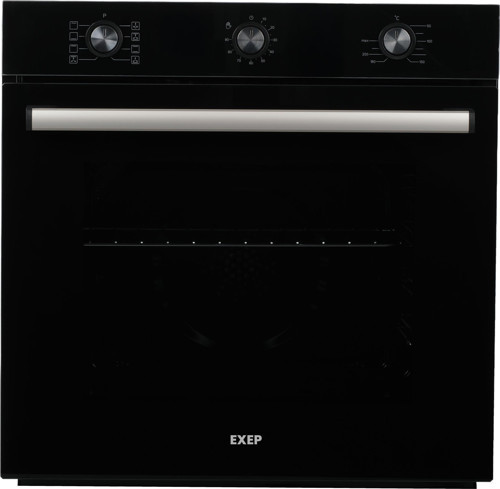 EF-240 SİYAH ANKASTRE FIRIN(71 LİTRE-TURBO FAN-6 PROGRAMLI-ÜCRETSİZ KURULUM)