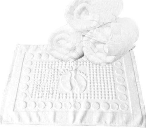 24 Adet Otel Banyo Ayak Havlusu %100 Pamuk 250 Gram 50×70 Cm