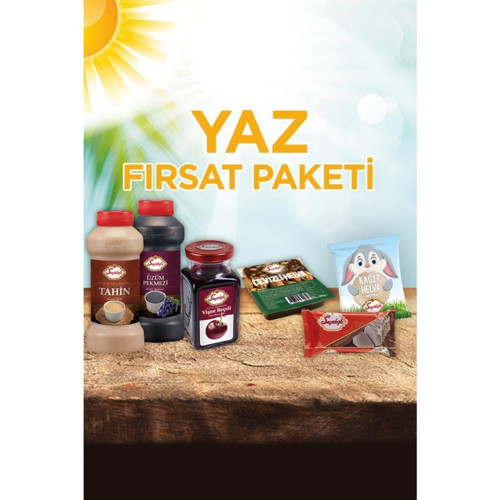 Geleneksel Lezzetler Seti – Helva, Pekmez, Tahin ve Reçel Çeşitleri