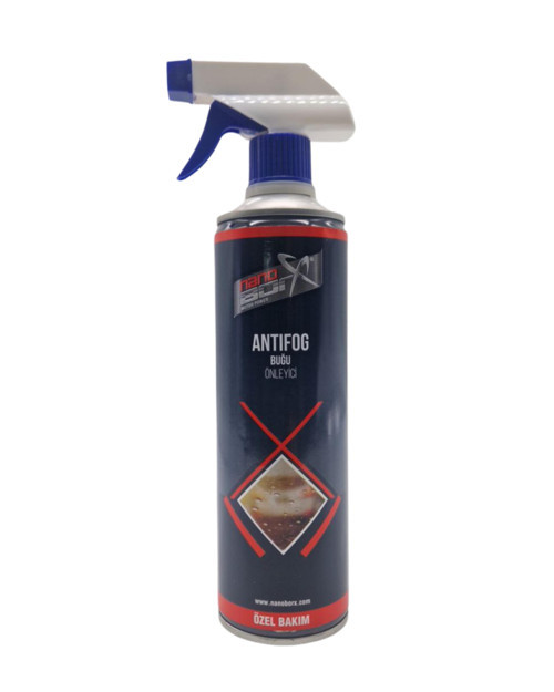 Araç İçi Buğu Önleyici Sprey Net Görüş Sürüş Güvenliği Cam Solüsyonu 500 ML