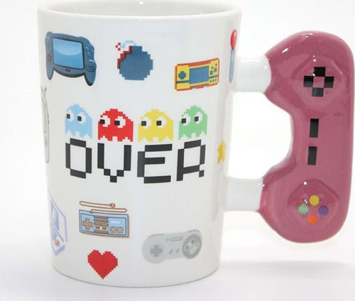 Game Over Porselen Kupa Bardak Dekoratif Hediyelik