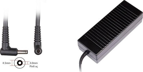 Asus ile Uyumlu G501JM 19V 6.32A 4.5x3.0 mm İğne Uçlu Adaptör Şarj Aleti