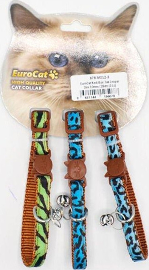Kedi Boy. Tas.Leopar Des.10mm28cm (3 Lü)