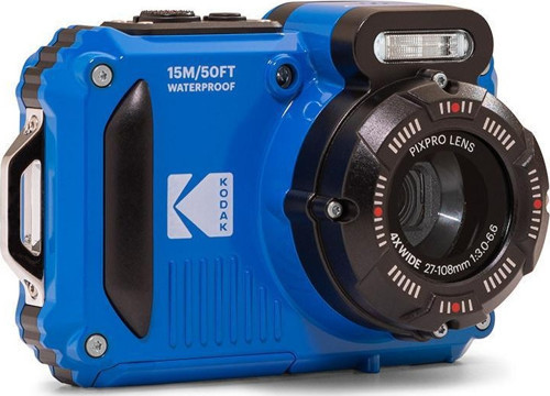 Pixpro WPZ2/4x Yakınlaştırma Su Altı Fotoğraf Makinesi-Mavi
