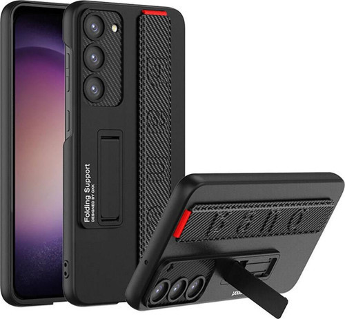 Galaxy S24 Plus Kılıf Standlı El Tutacaklı Band Kapak