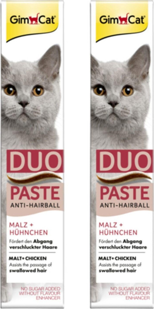 Duo Paste Anti Hairball Tavuklu Malt Kedi Macunu 50 gr x 2 Adet