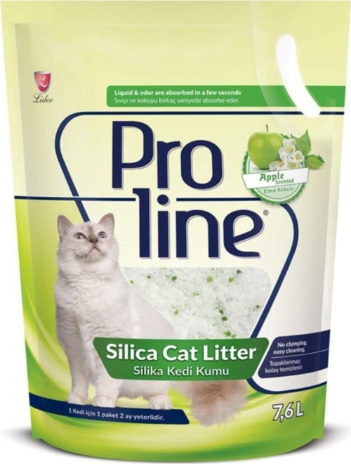 Kristal Kedi Kumu Elmalı Silica 7.6 Lt