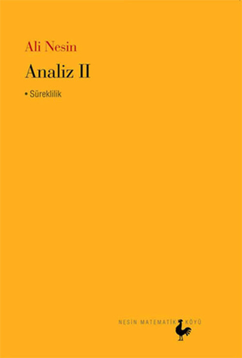 Nesin Matematik Köyü Analiz 2