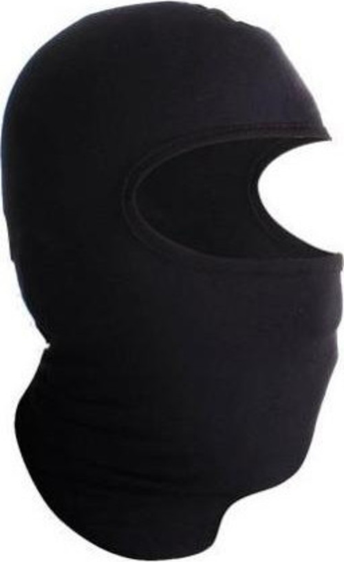 XBYC 1360 Motosiklet Bisiklet Balaklava Termal Bandana Maske Siyah