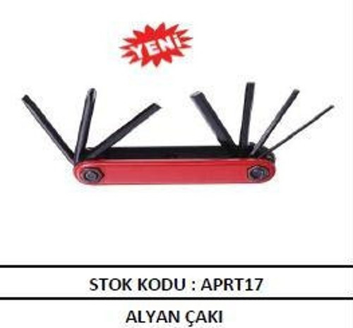ALYAN ÇAKI SETİ KIRMIZI PORTATİF TAŞINABİLİR ERGONOMİK MODEL
