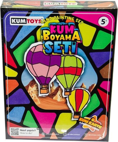 Kum Boyama Seti Lisanslı Ürün