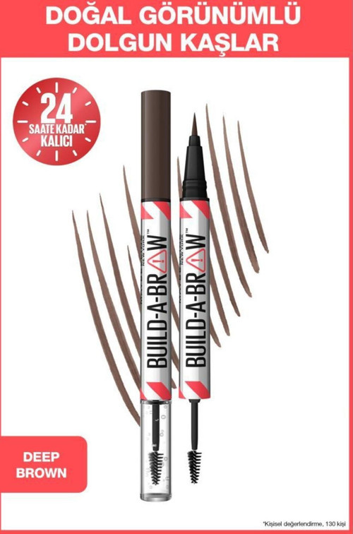 Build A Brow 2İn1 Kaş Kalemi Ve Jeli Deep Brown