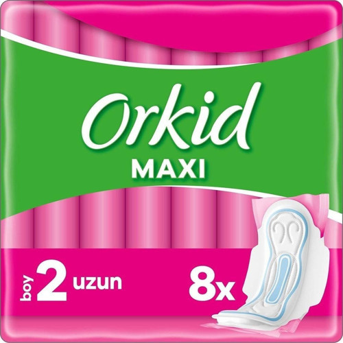 Maxi Hijyenik Ped Uzun 8 Adet Tekli Paket