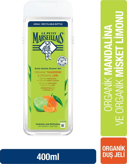 Mandalina Ve Misket Limonu Duş Jeli 400 Ml