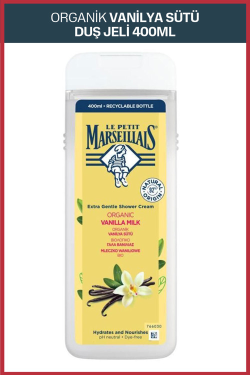 Duş Jeli Vanilya Sütü 400 Ml