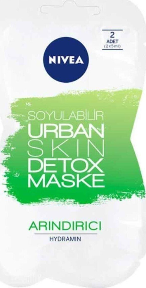 Urban Skin Detox Maske - Soyulabilir Arındırıcı Maske 2 Adet (2x5 ml)