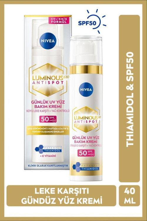 Luminous630 Leke Karşıtı Gündüz Bakım Kremi Spf 50 40 ml