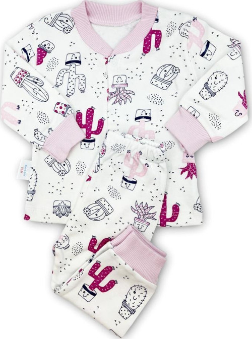 Sleeper Cactus Bebek Pijama Takımı 6-9 Ay - Pembe