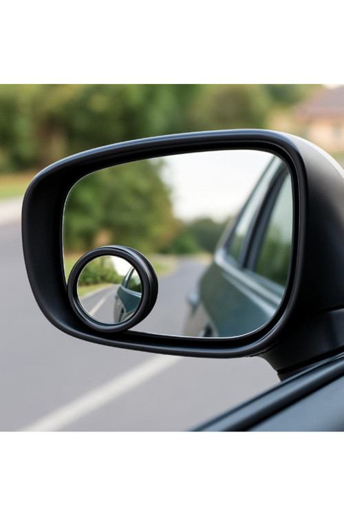 Araç Kör Nokta Aynası 2 li - 360° Dönebilen Spot Mirror, Dikiz Ayna Yardımcısı