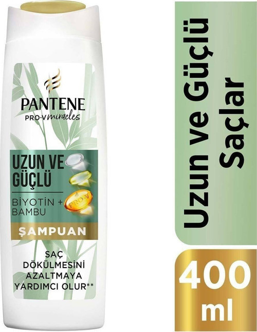 Uzun Ve Güçlü Şampuan, Bambu Ve Biyotinli, 400Ml